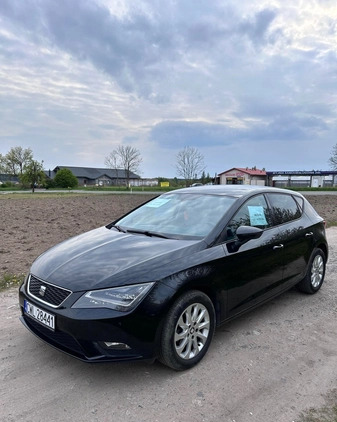 Seat Leon cena 43000 przebieg: 131700, rok produkcji 2014 z Bieżuń małe 56